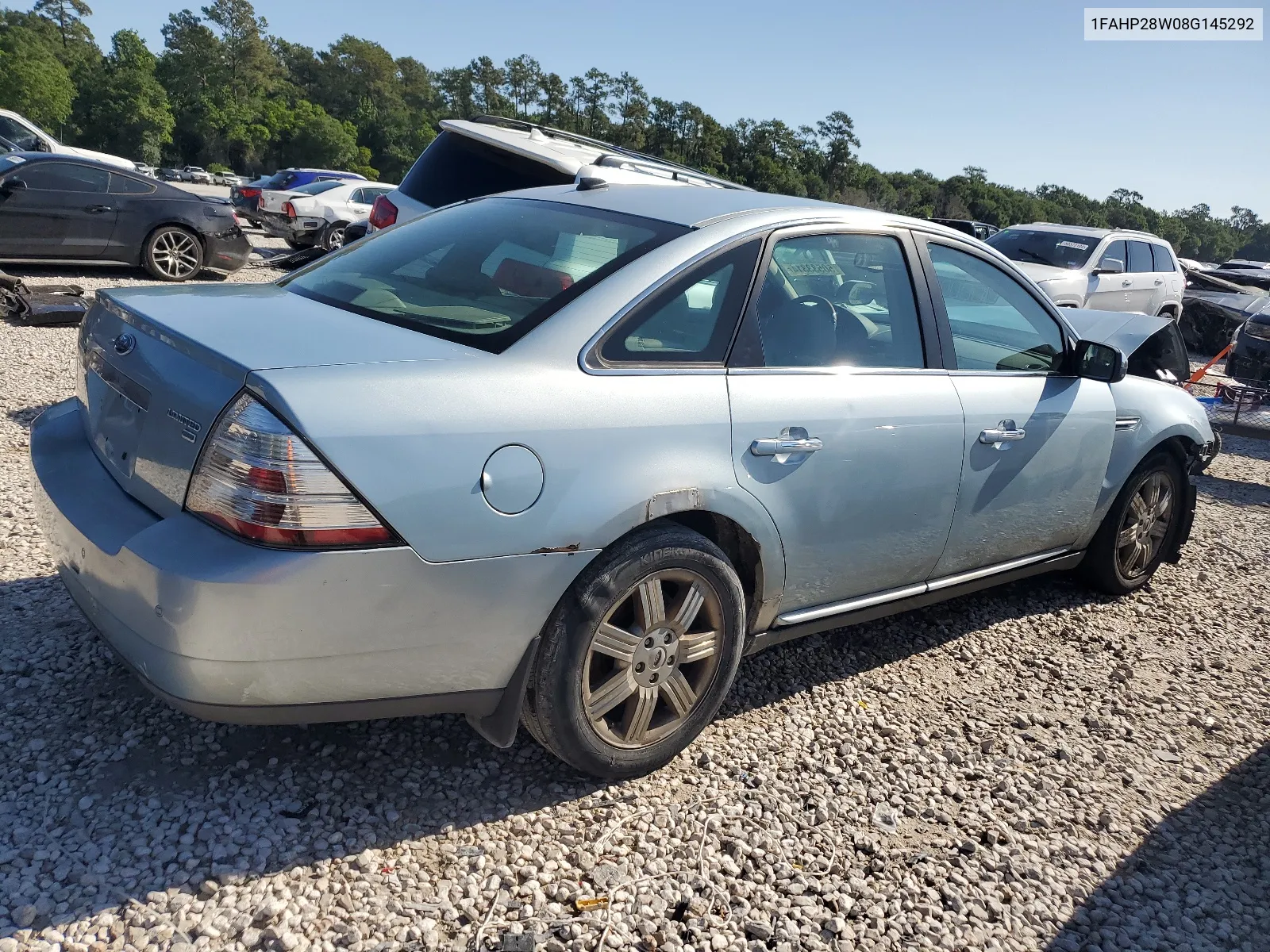 1FAHP28W08G145292 2008 Ford Taurus Limited