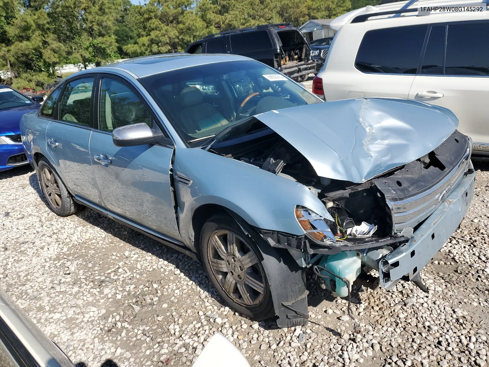 2008 Ford Taurus Limited VIN: 1FAHP28W08G145292 Lot: 50533314