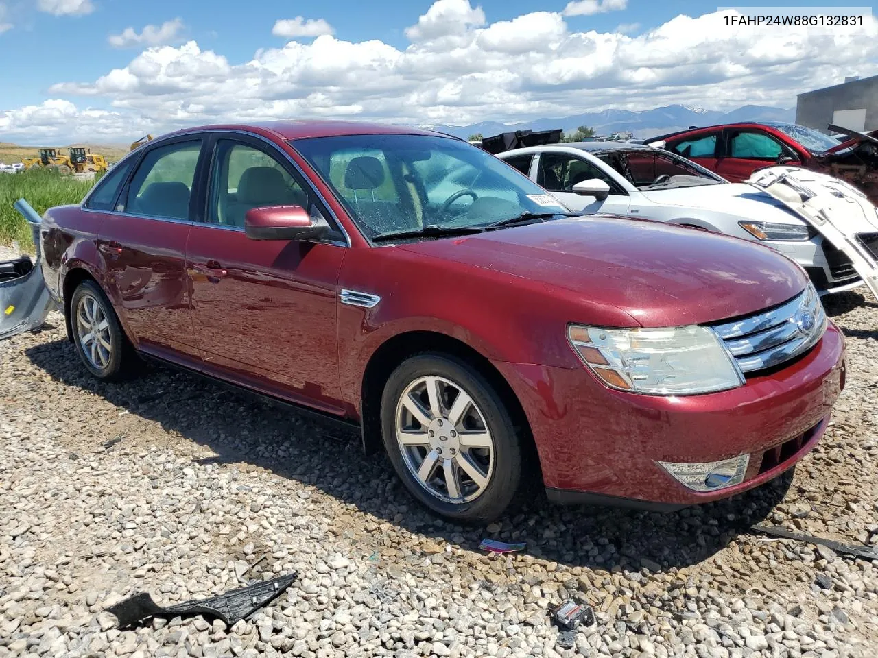 2008 Ford Taurus Sel VIN: 1FAHP24W88G132831 Lot: 55637404