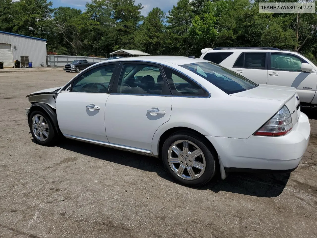 2008 Ford Taurus Limited VIN: 1FAHP25W68G160772 Lot: 62863934