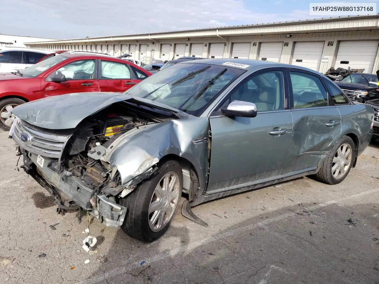 2008 Ford Taurus Limited VIN: 1FAHP25W88G137168 Lot: 63764064