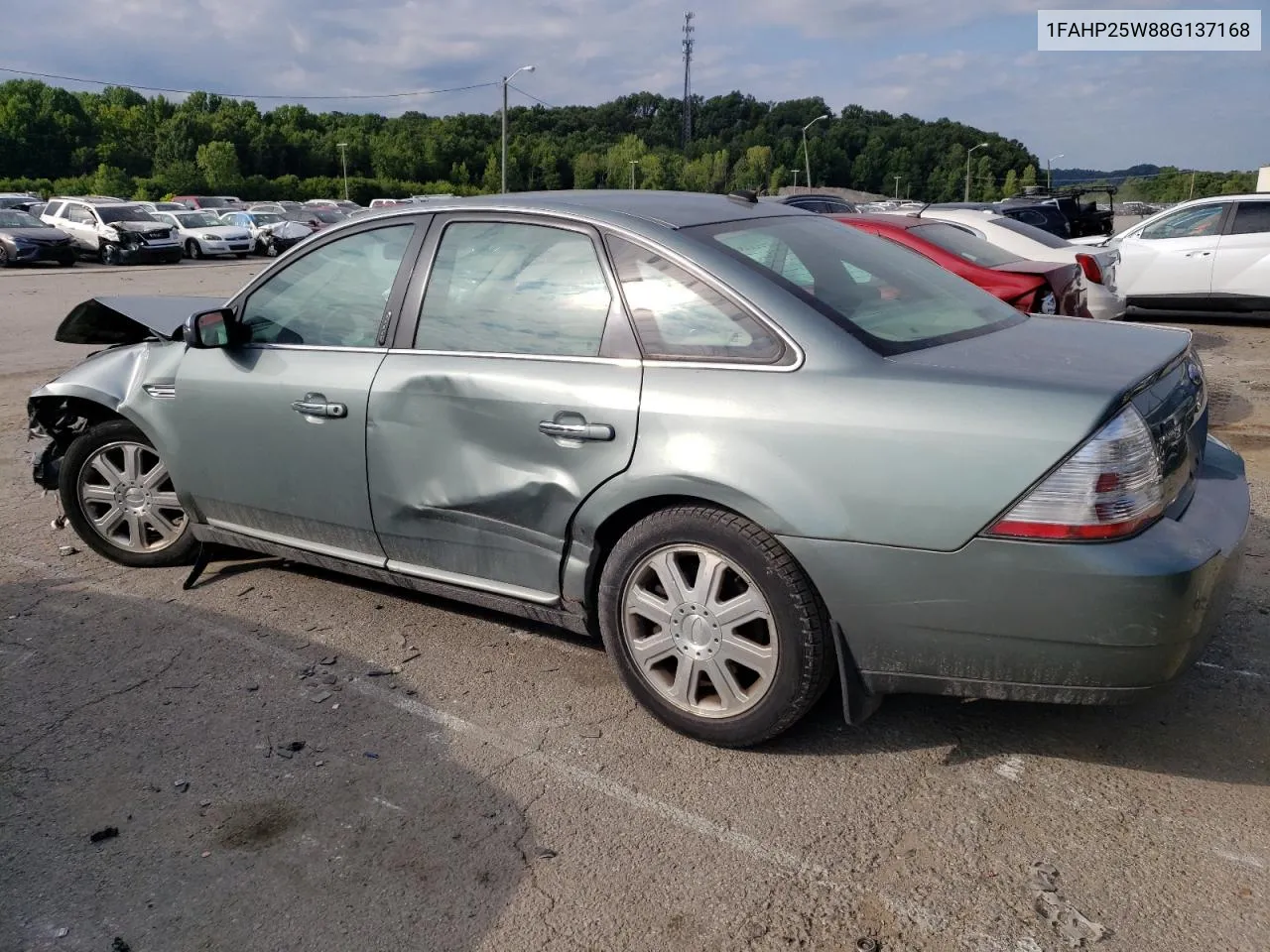 2008 Ford Taurus Limited VIN: 1FAHP25W88G137168 Lot: 63764064