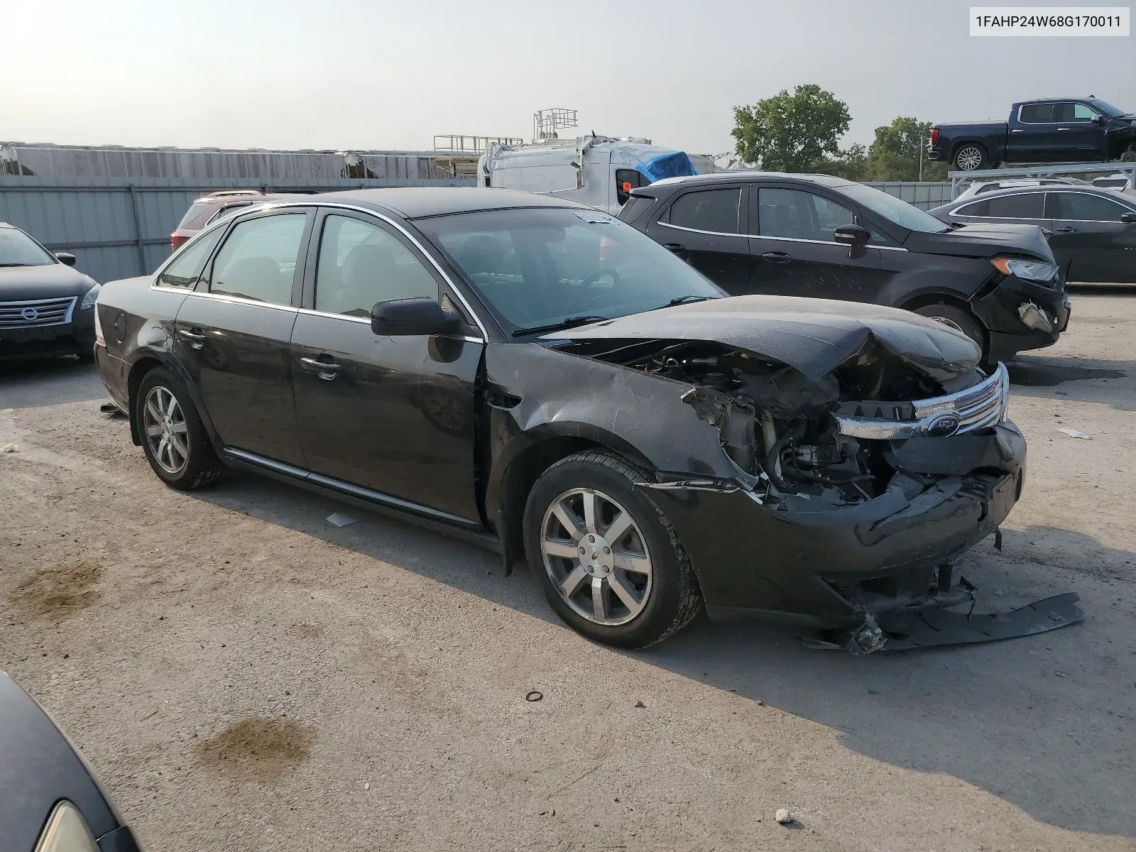 2008 Ford Taurus Sel VIN: 1FAHP24W68G170011 Lot: 64528594