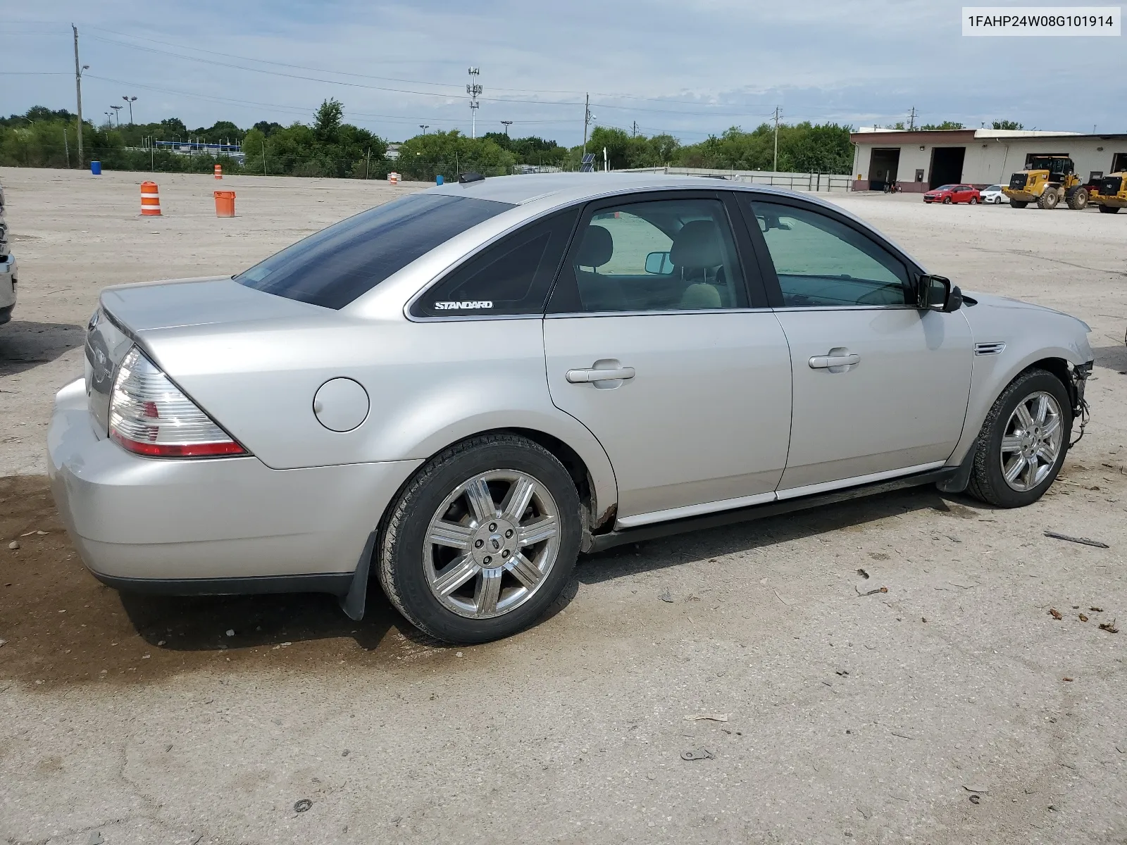 2008 Ford Taurus Sel VIN: 1FAHP24W08G101914 Lot: 65062134