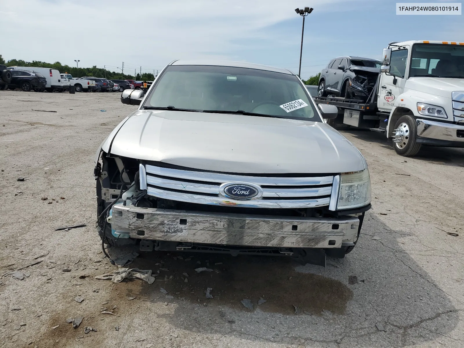 2008 Ford Taurus Sel VIN: 1FAHP24W08G101914 Lot: 65062134