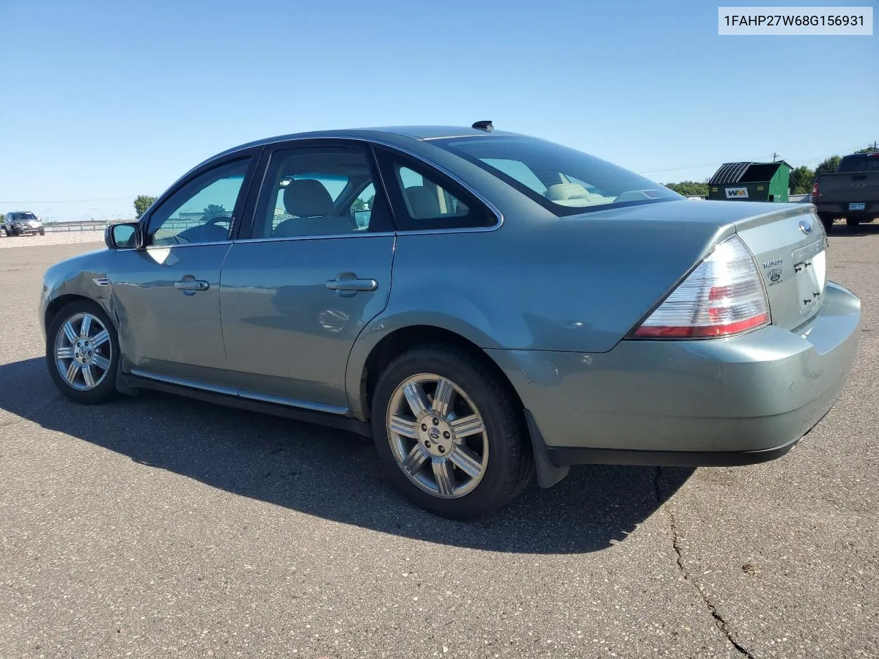 2008 Ford Taurus Sel VIN: 1FAHP27W68G156931 Lot: 66286894