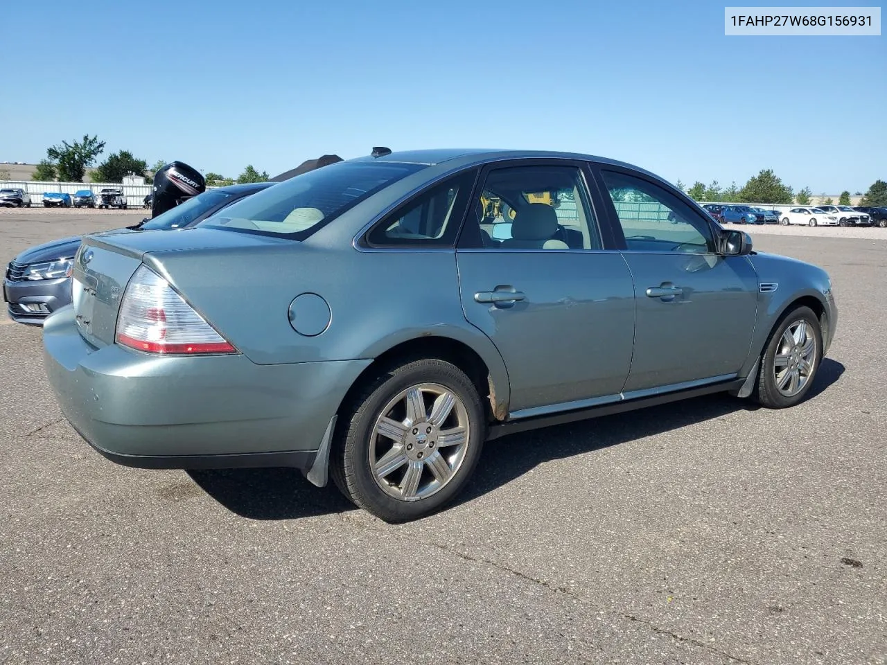 2008 Ford Taurus Sel VIN: 1FAHP27W68G156931 Lot: 66286894