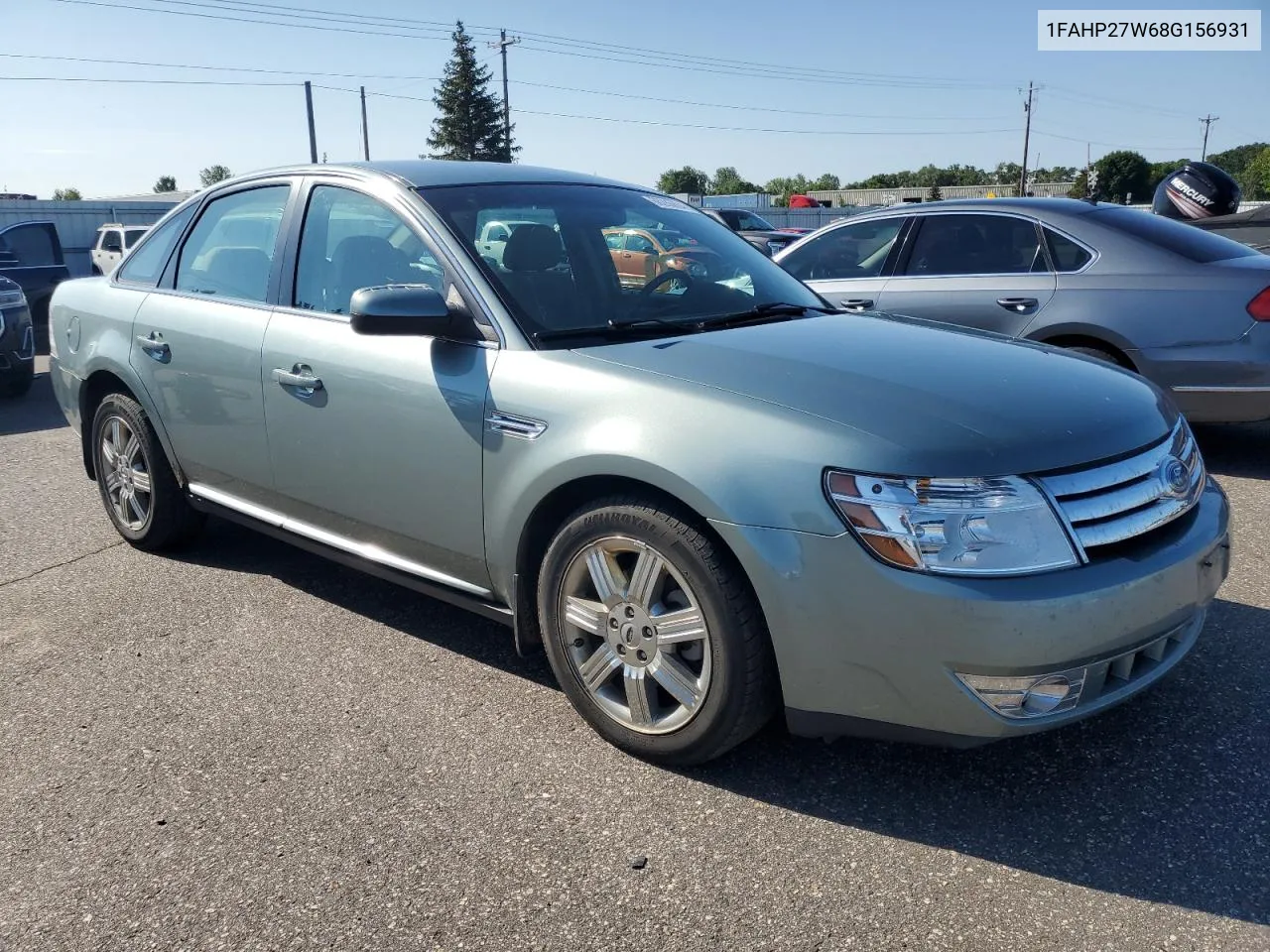 2008 Ford Taurus Sel VIN: 1FAHP27W68G156931 Lot: 66286894