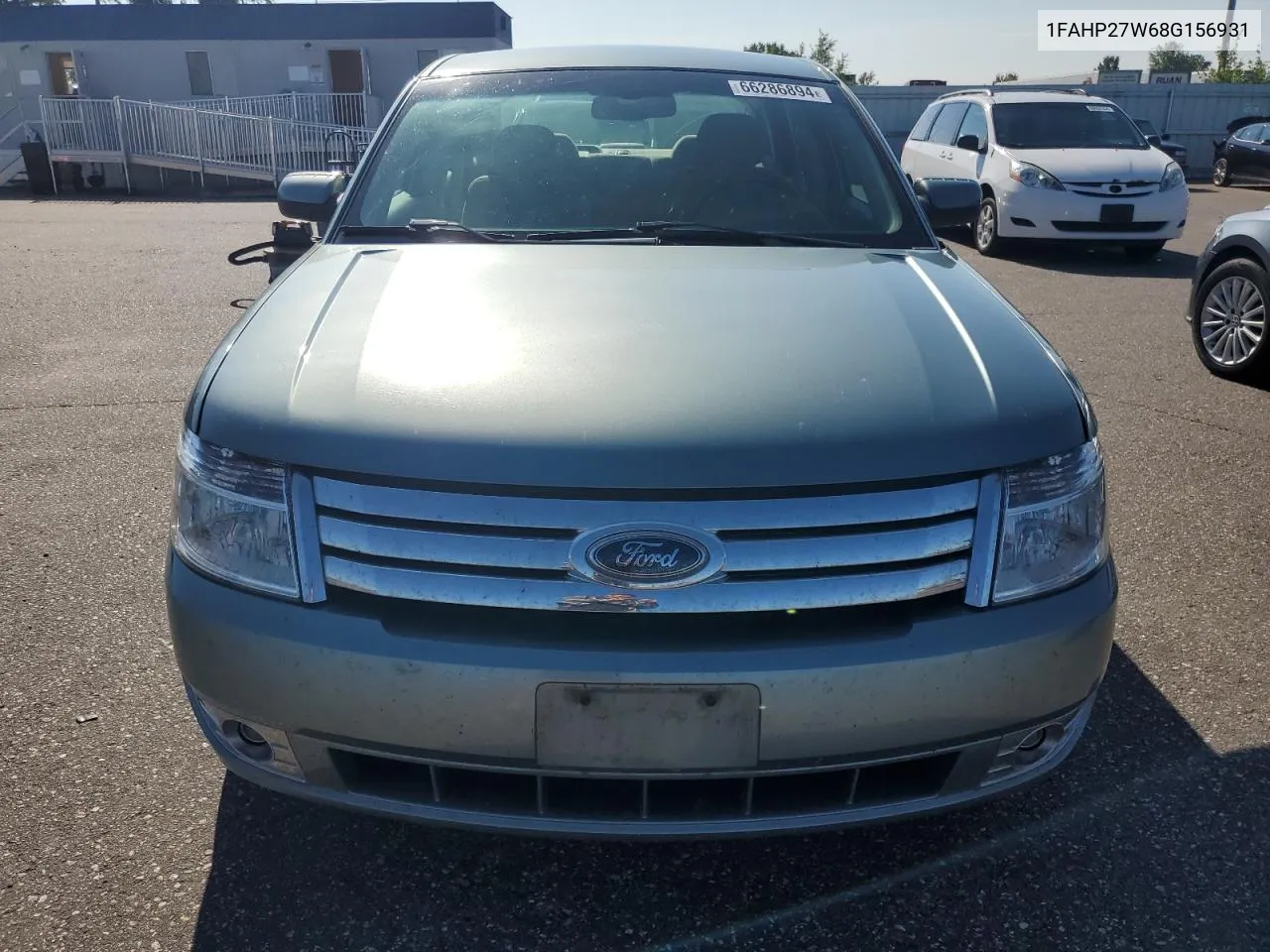 2008 Ford Taurus Sel VIN: 1FAHP27W68G156931 Lot: 66286894