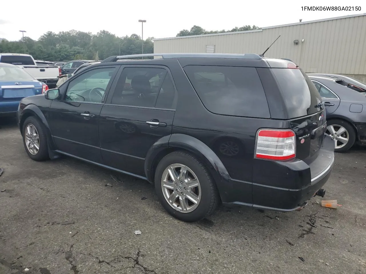 2008 Ford Taurus X Limited VIN: 1FMDK06W88GA02150 Lot: 66893154