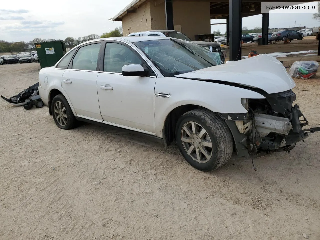 2008 Ford Taurus Sel VIN: 1FAHP24W78G175010 Lot: 67519294