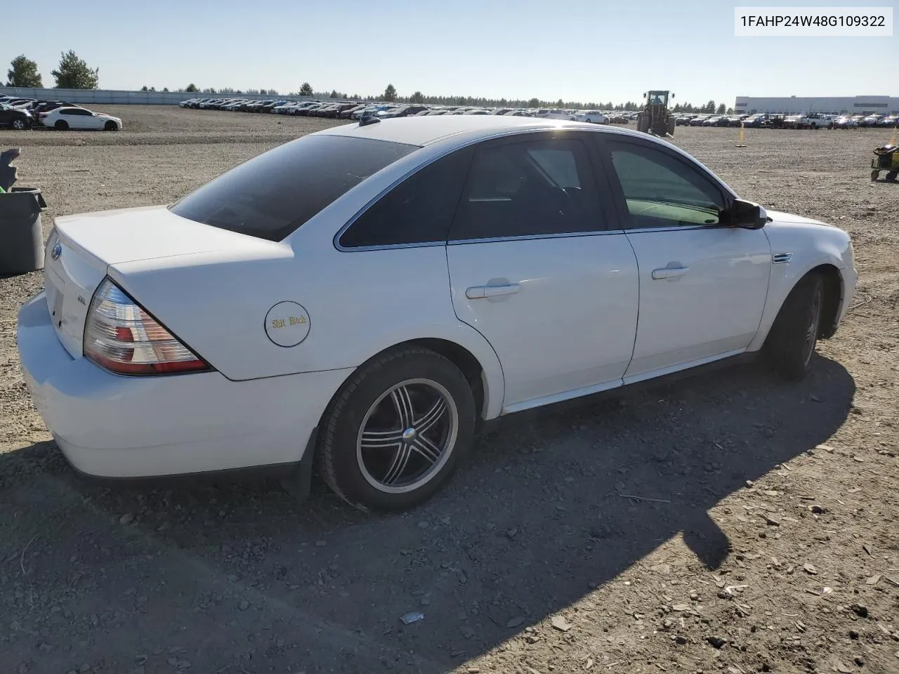 2008 Ford Taurus Sel VIN: 1FAHP24W48G109322 Lot: 68664814