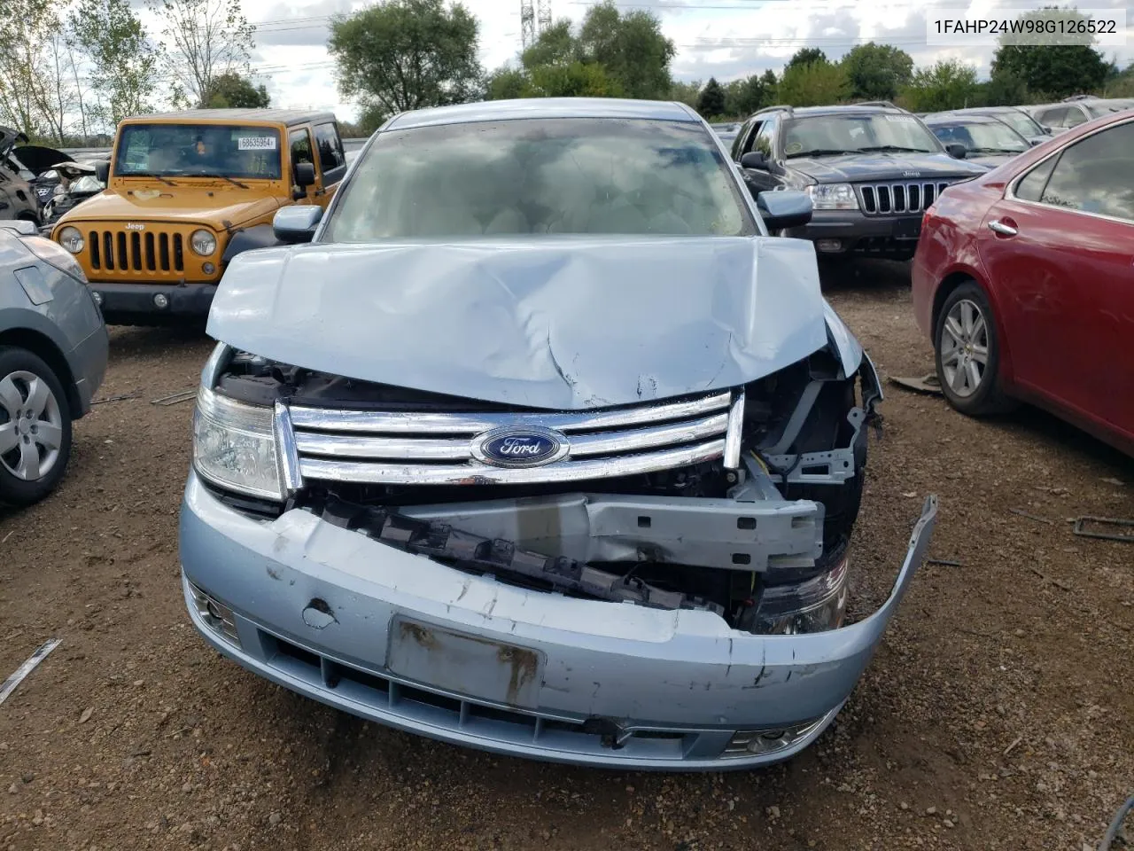 1FAHP24W98G126522 2008 Ford Taurus Sel