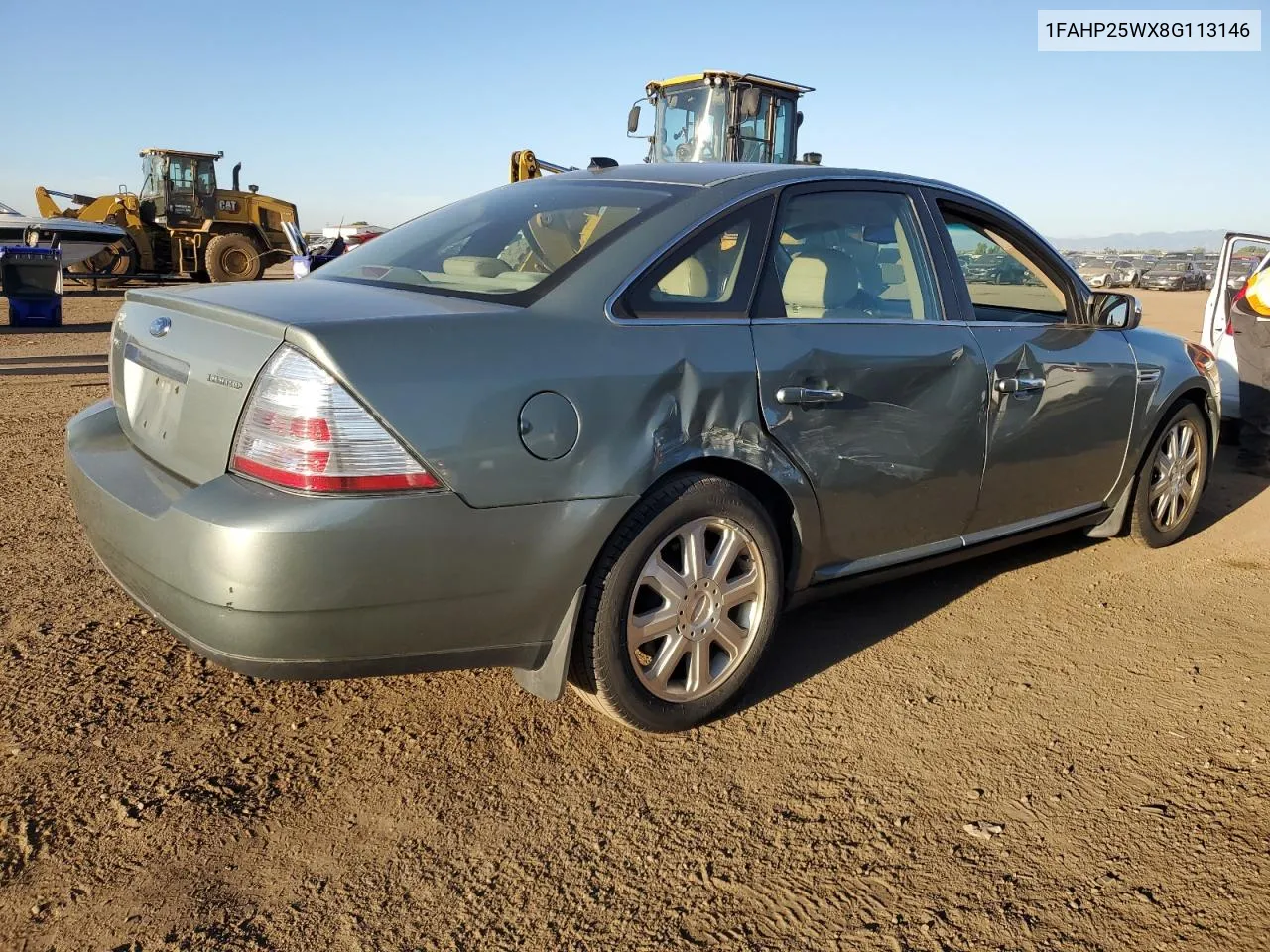 1FAHP25WX8G113146 2008 Ford Taurus Limited