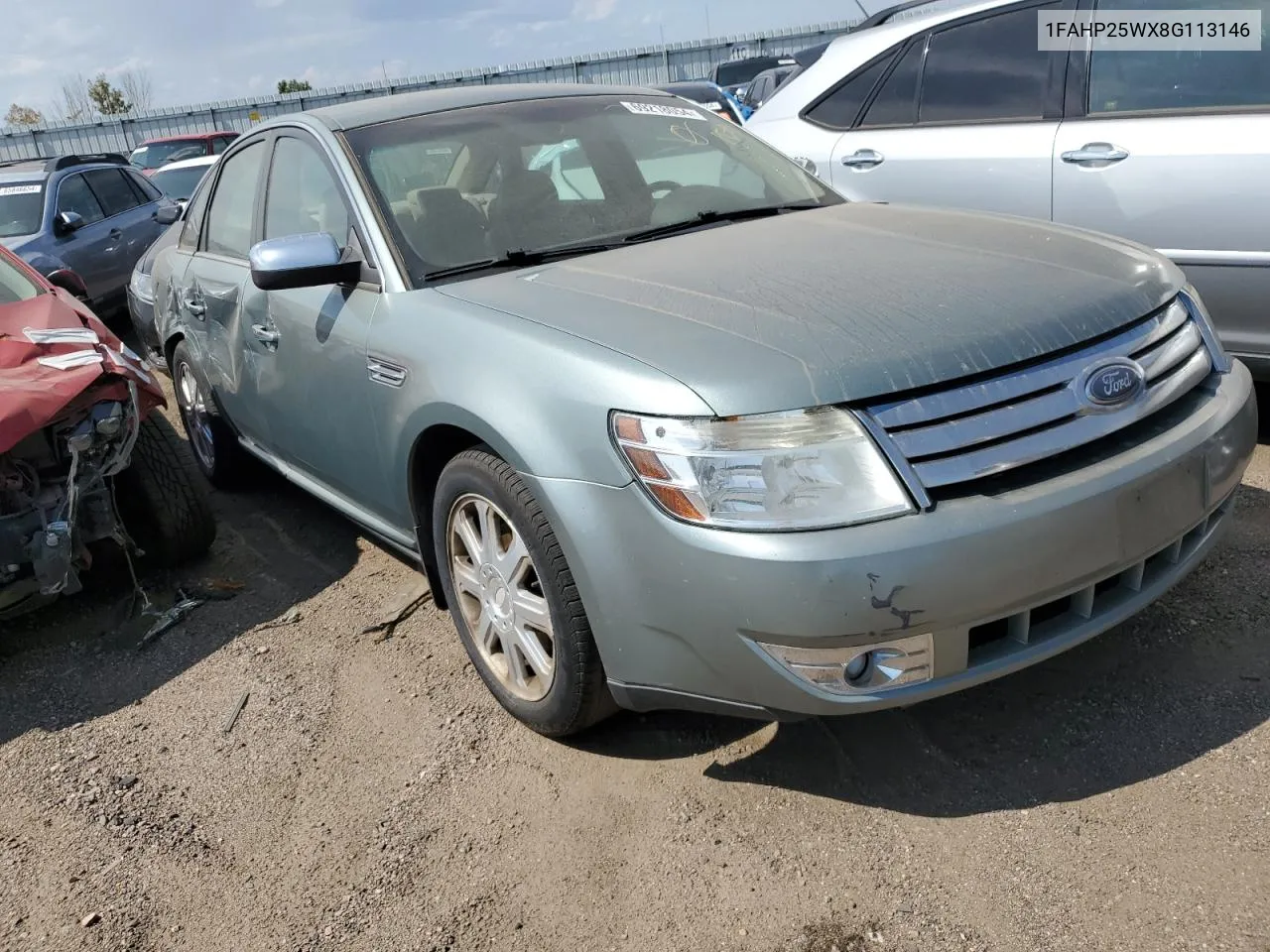 2008 Ford Taurus Limited VIN: 1FAHP25WX8G113146 Lot: 69218054