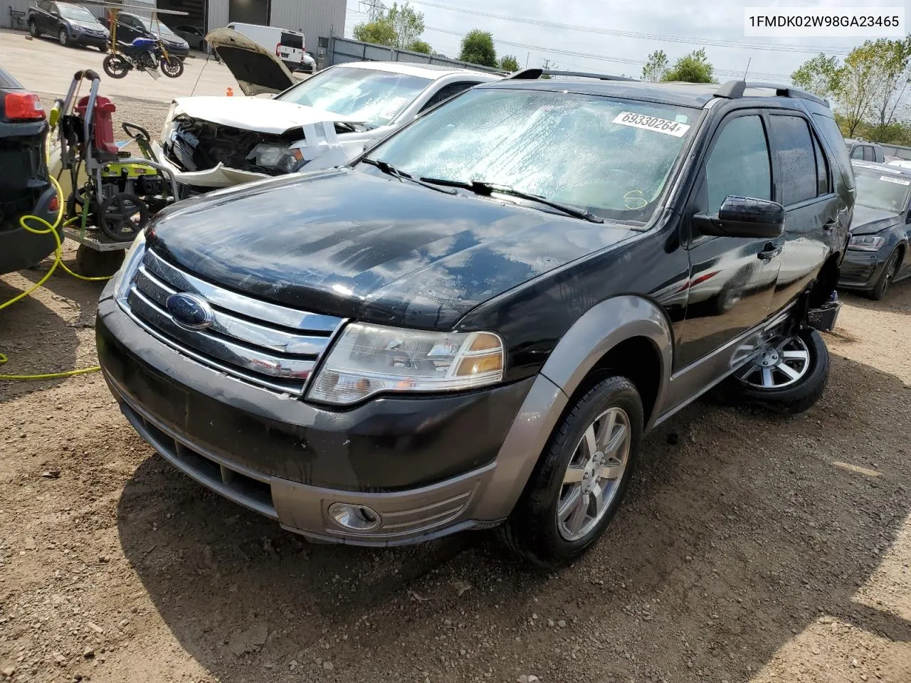 2008 Ford Taurus X Sel VIN: 1FMDK02W98GA23465 Lot: 69330264