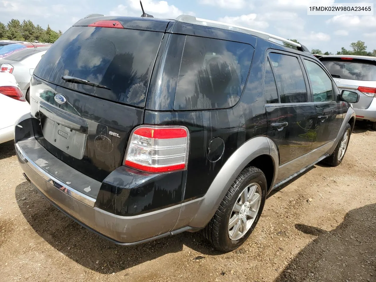 2008 Ford Taurus X Sel VIN: 1FMDK02W98GA23465 Lot: 69330264