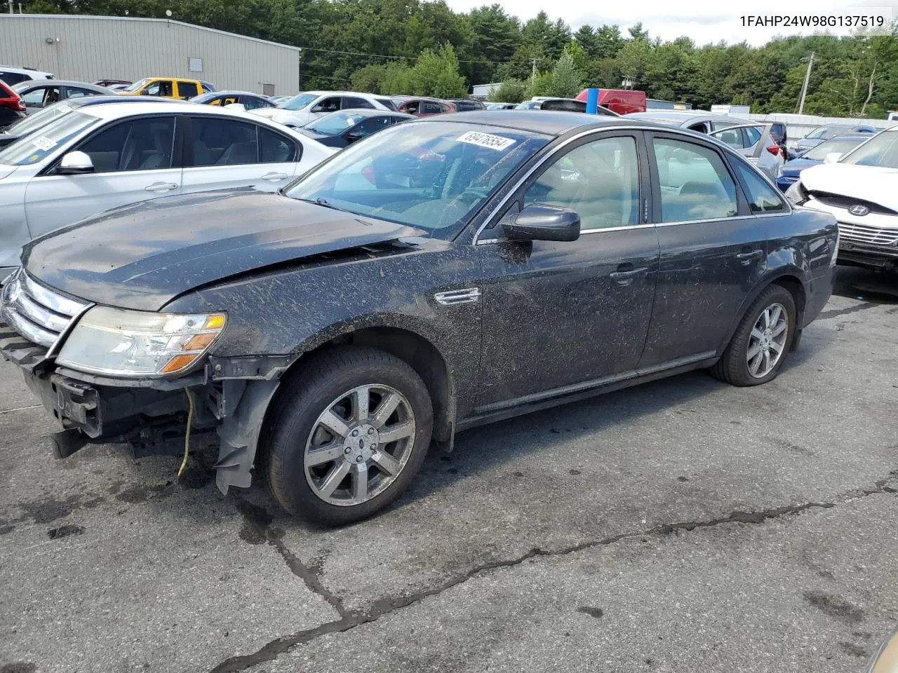 2008 Ford Taurus Sel VIN: 1FAHP24W98G137519 Lot: 69476554