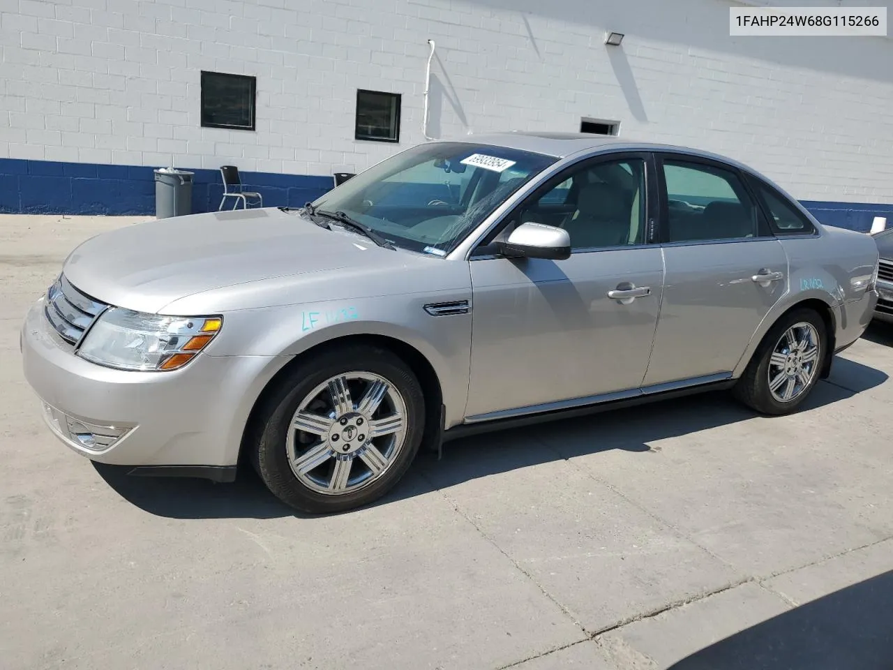 2008 Ford Taurus Sel VIN: 1FAHP24W68G115266 Lot: 69933954