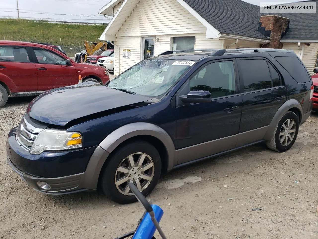 2008 Ford Taurus X Sel VIN: 1FMDK02W88GA44341 Lot: 70535134