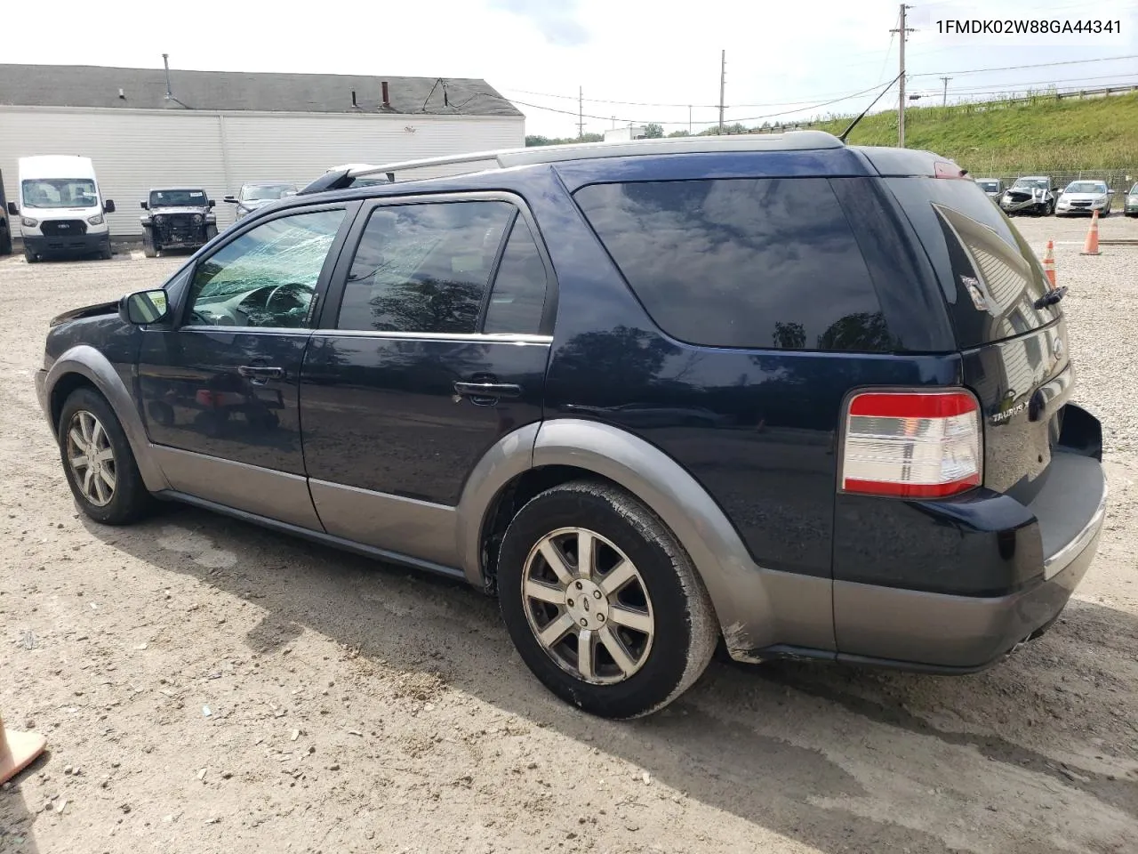 2008 Ford Taurus X Sel VIN: 1FMDK02W88GA44341 Lot: 70535134