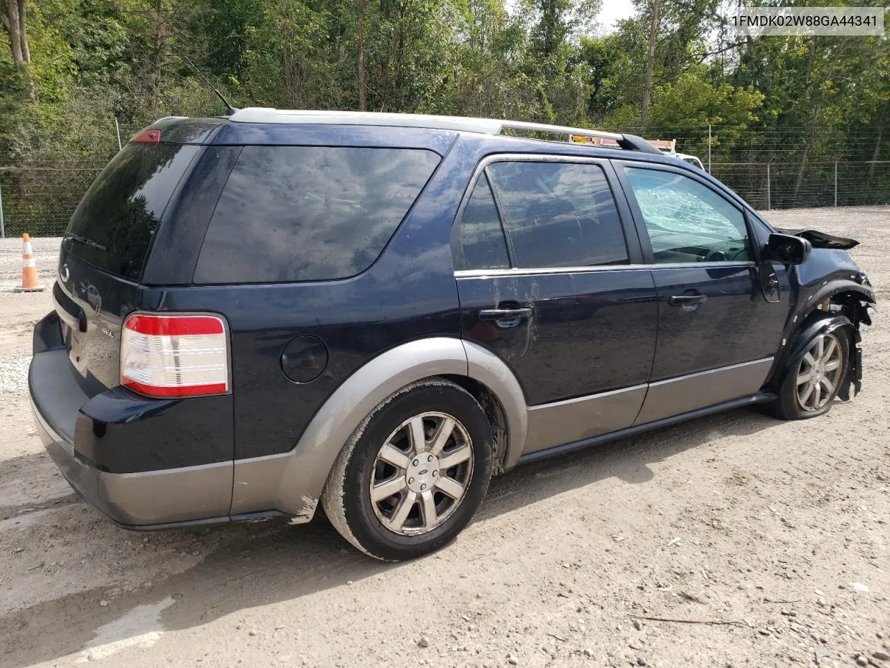 2008 Ford Taurus X Sel VIN: 1FMDK02W88GA44341 Lot: 70535134