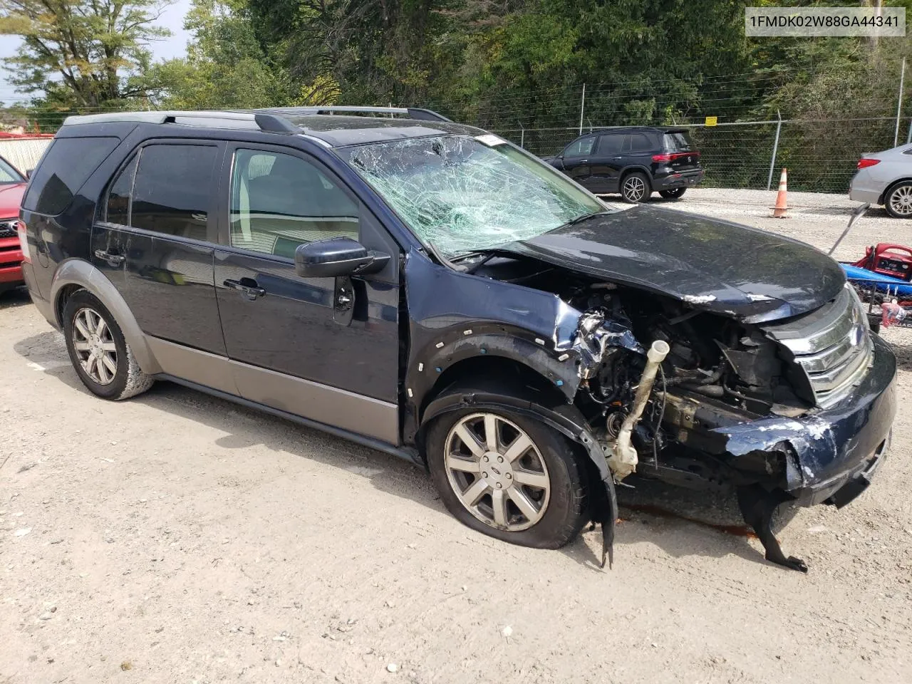 2008 Ford Taurus X Sel VIN: 1FMDK02W88GA44341 Lot: 70535134