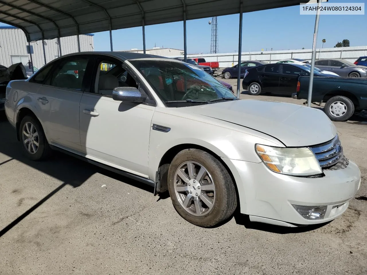 2008 Ford Taurus Sel VIN: 1FAHP24W08G124304 Lot: 70812324