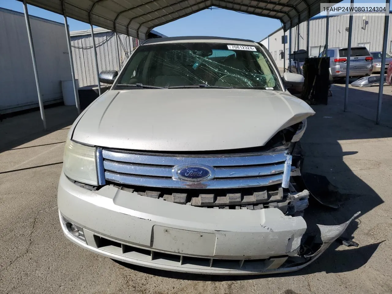 2008 Ford Taurus Sel VIN: 1FAHP24W08G124304 Lot: 70812324