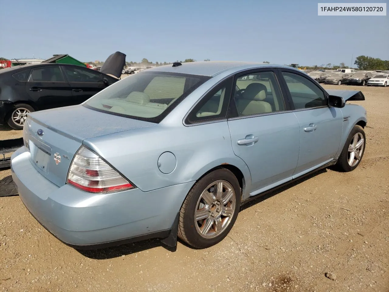 2008 Ford Taurus Sel VIN: 1FAHP24W58G120720 Lot: 70851384