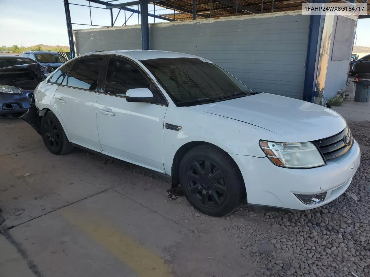 2008 Ford Taurus Sel VIN: 1FAHP24WX8G154717 Lot: 71194794