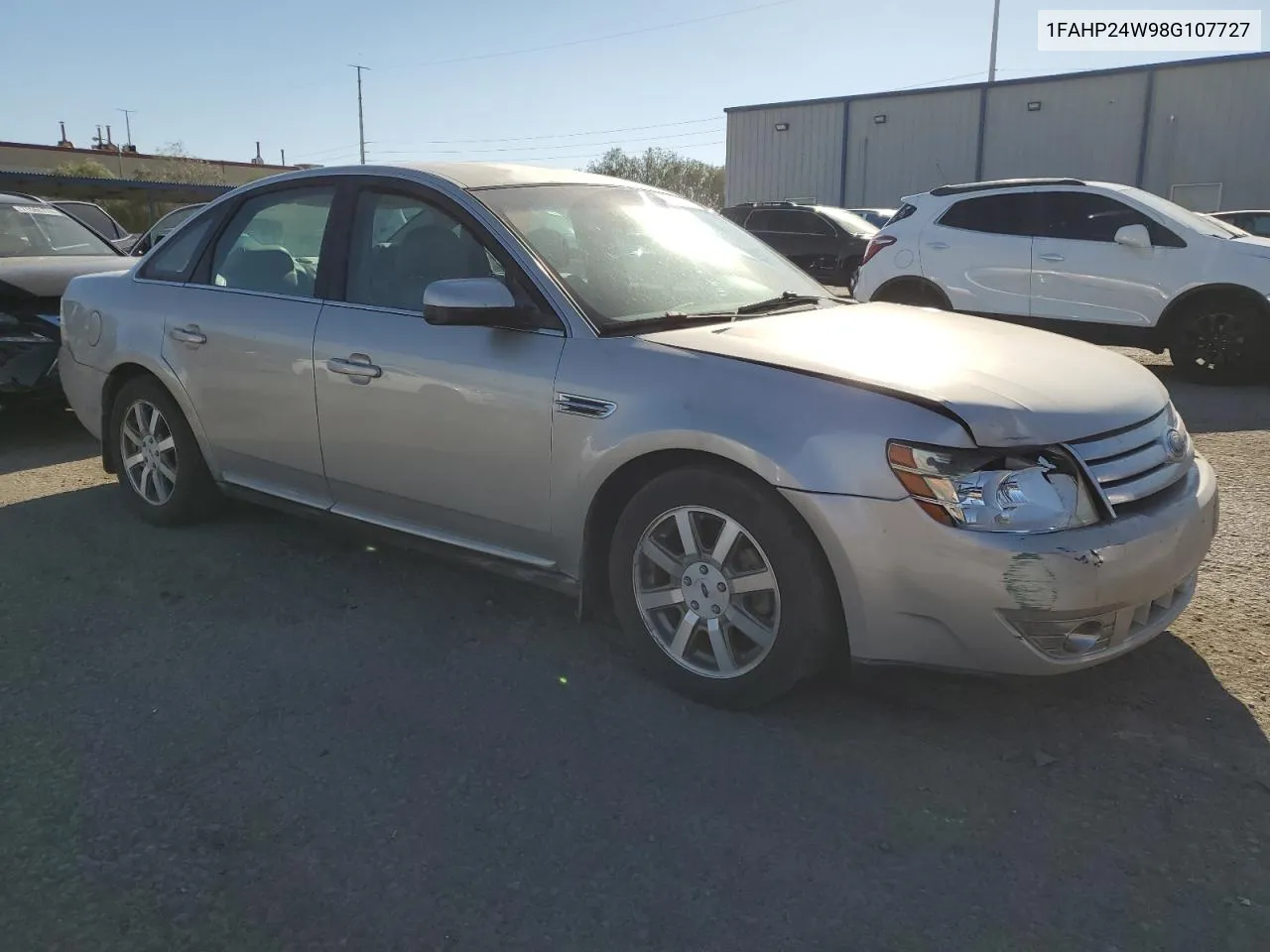 2008 Ford Taurus Sel VIN: 1FAHP24W98G107727 Lot: 71554324