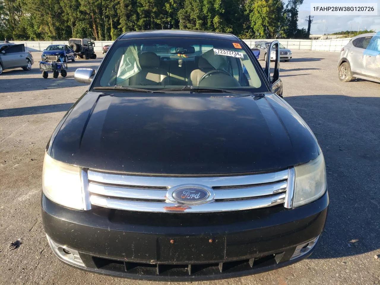 2008 Ford Taurus Limited VIN: 1FAHP28W38G120726 Lot: 72373734