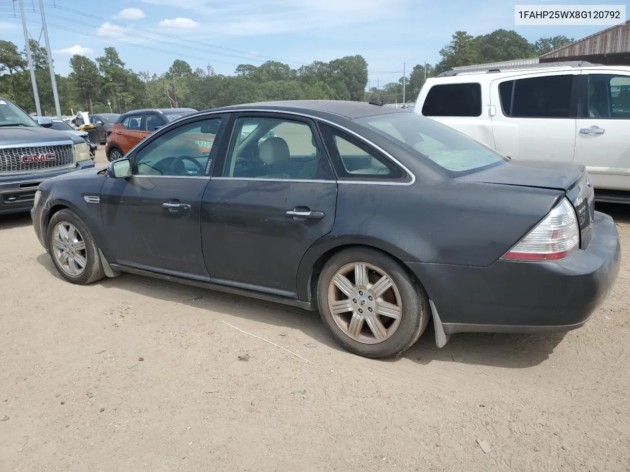 1FAHP25WX8G120792 2008 Ford Taurus Limited