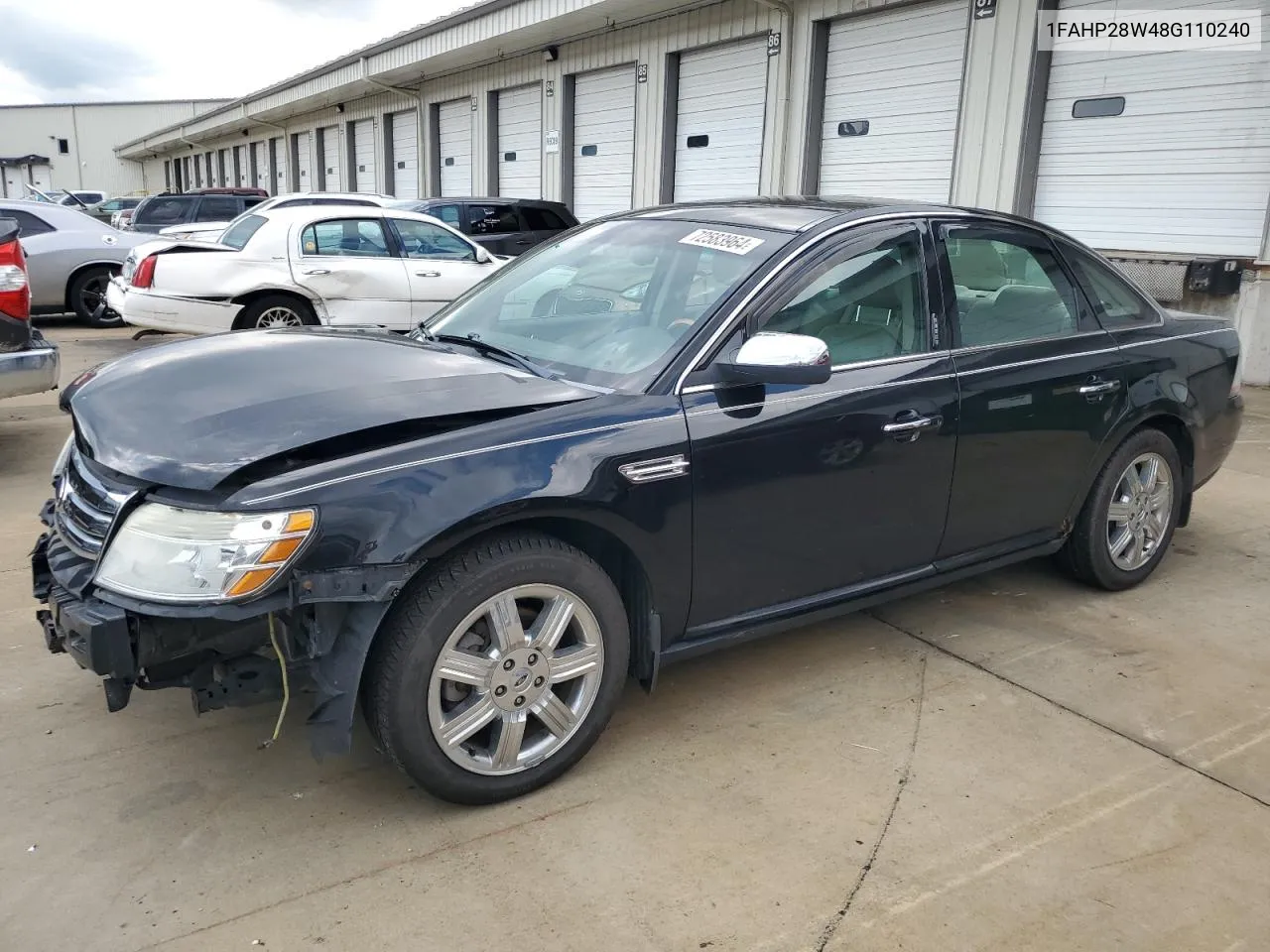 2008 Ford Taurus Limited VIN: 1FAHP28W48G110240 Lot: 72583964