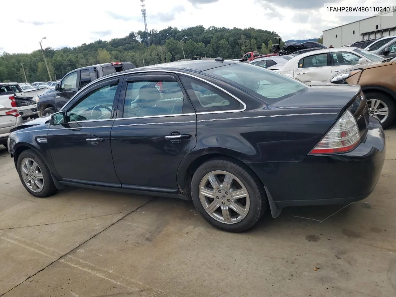 2008 Ford Taurus Limited VIN: 1FAHP28W48G110240 Lot: 72583964