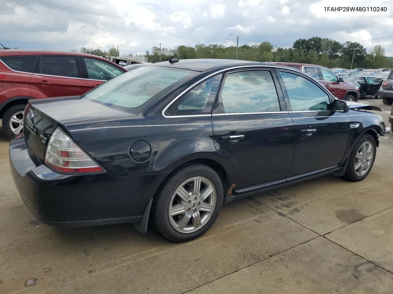 2008 Ford Taurus Limited VIN: 1FAHP28W48G110240 Lot: 72583964