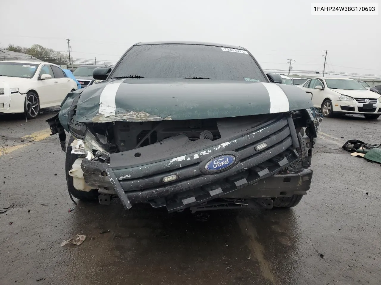 2008 Ford Taurus Sel VIN: 1FAHP24W38G170693 Lot: 73331994