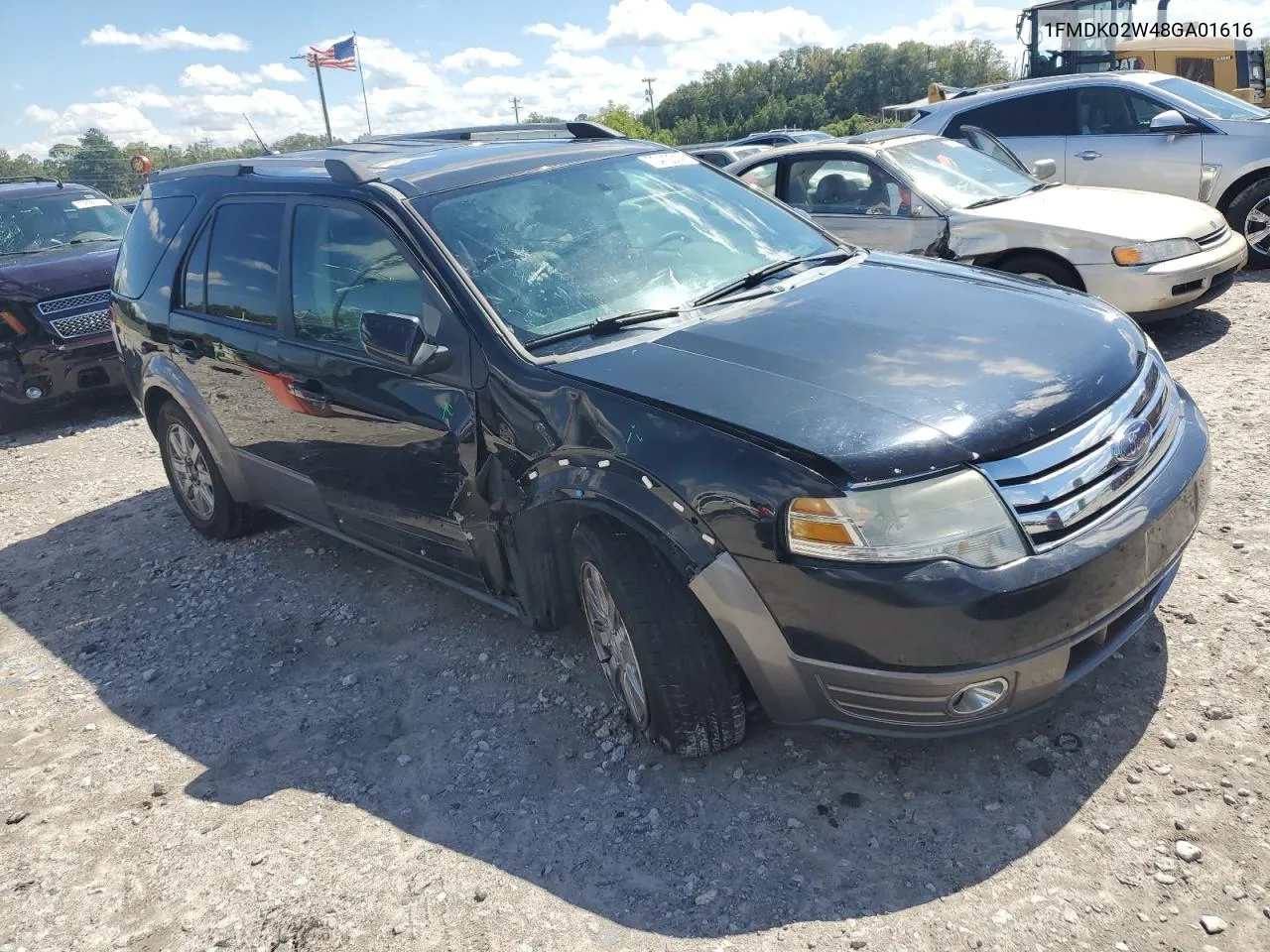 2008 Ford Taurus X Sel VIN: 1FMDK02W48GA01616 Lot: 73412214