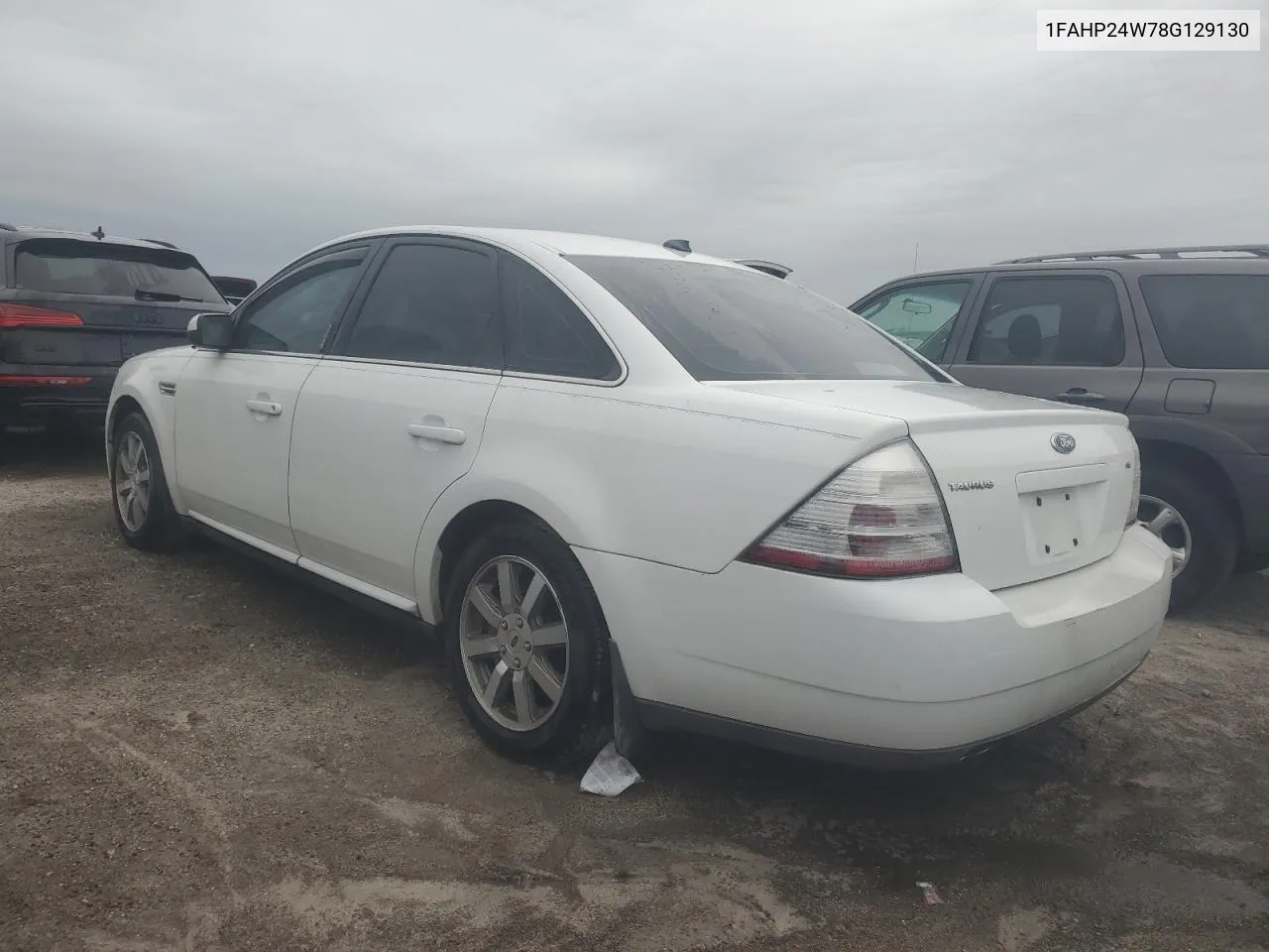 2008 Ford Taurus Sel VIN: 1FAHP24W78G129130 Lot: 74086224