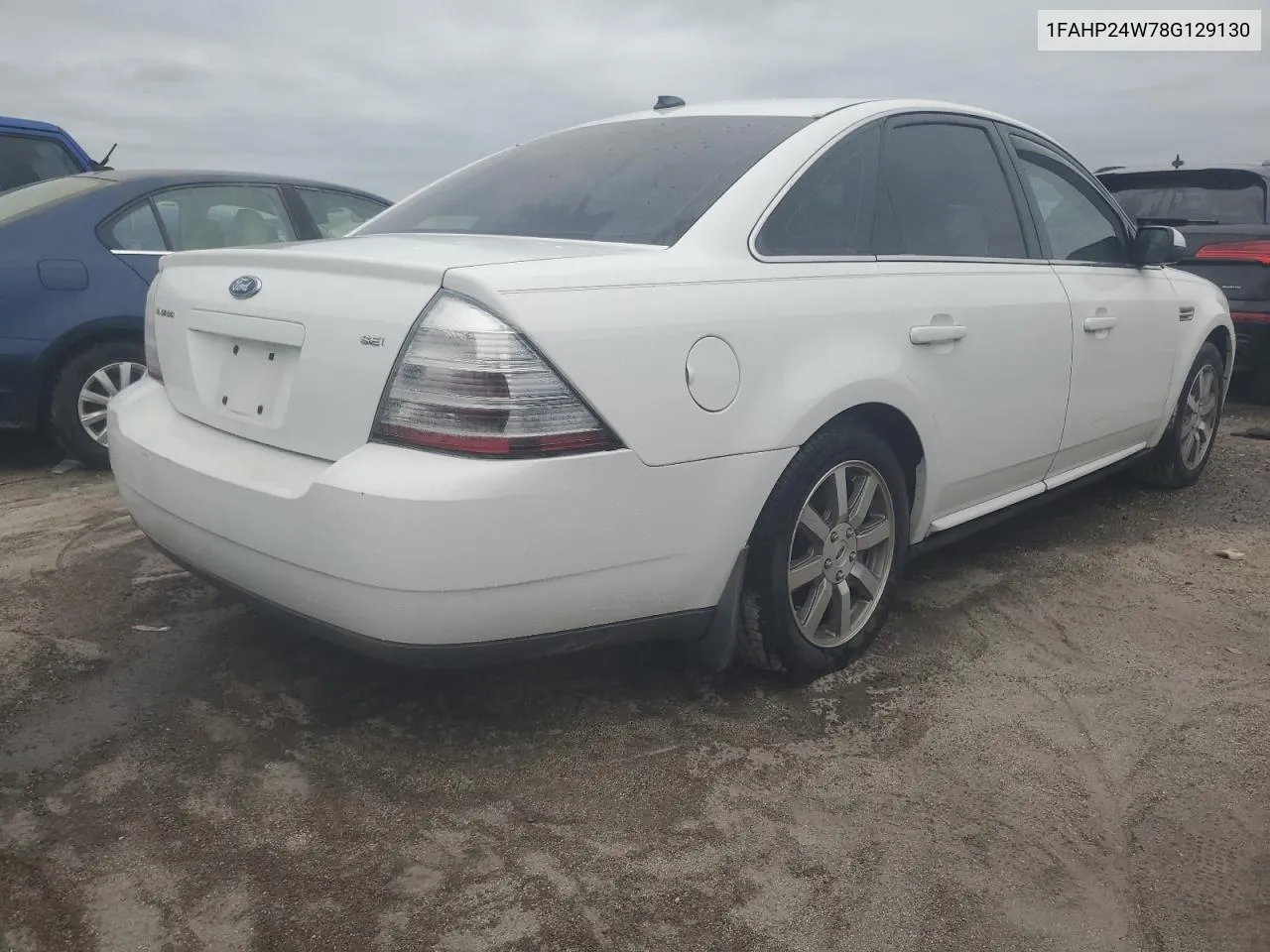 2008 Ford Taurus Sel VIN: 1FAHP24W78G129130 Lot: 74086224