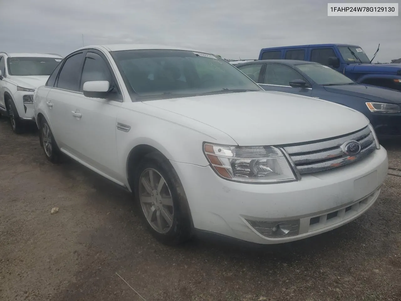 2008 Ford Taurus Sel VIN: 1FAHP24W78G129130 Lot: 74086224