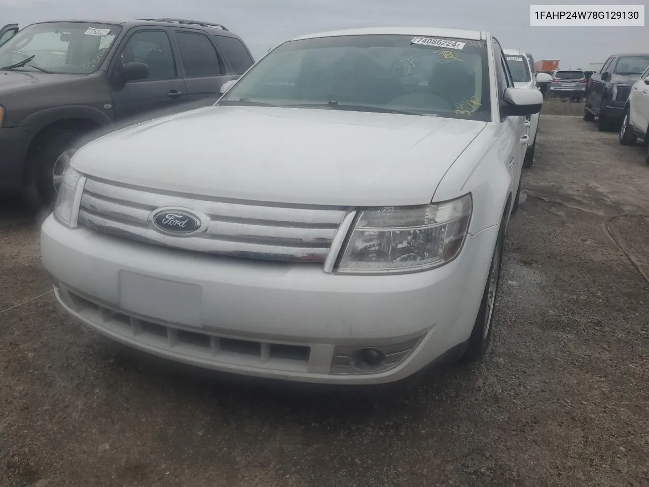 1FAHP24W78G129130 2008 Ford Taurus Sel