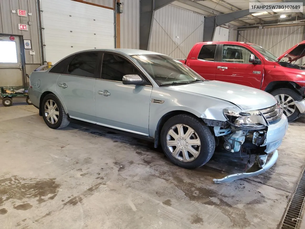 2008 Ford Taurus Limited VIN: 1FAHP25W78G107689 Lot: 74686544