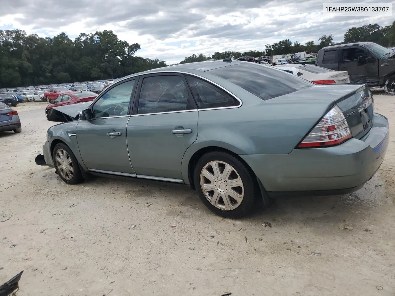 2008 Ford Taurus Limited VIN: 1FAHP25W38G133707 Lot: 74853624