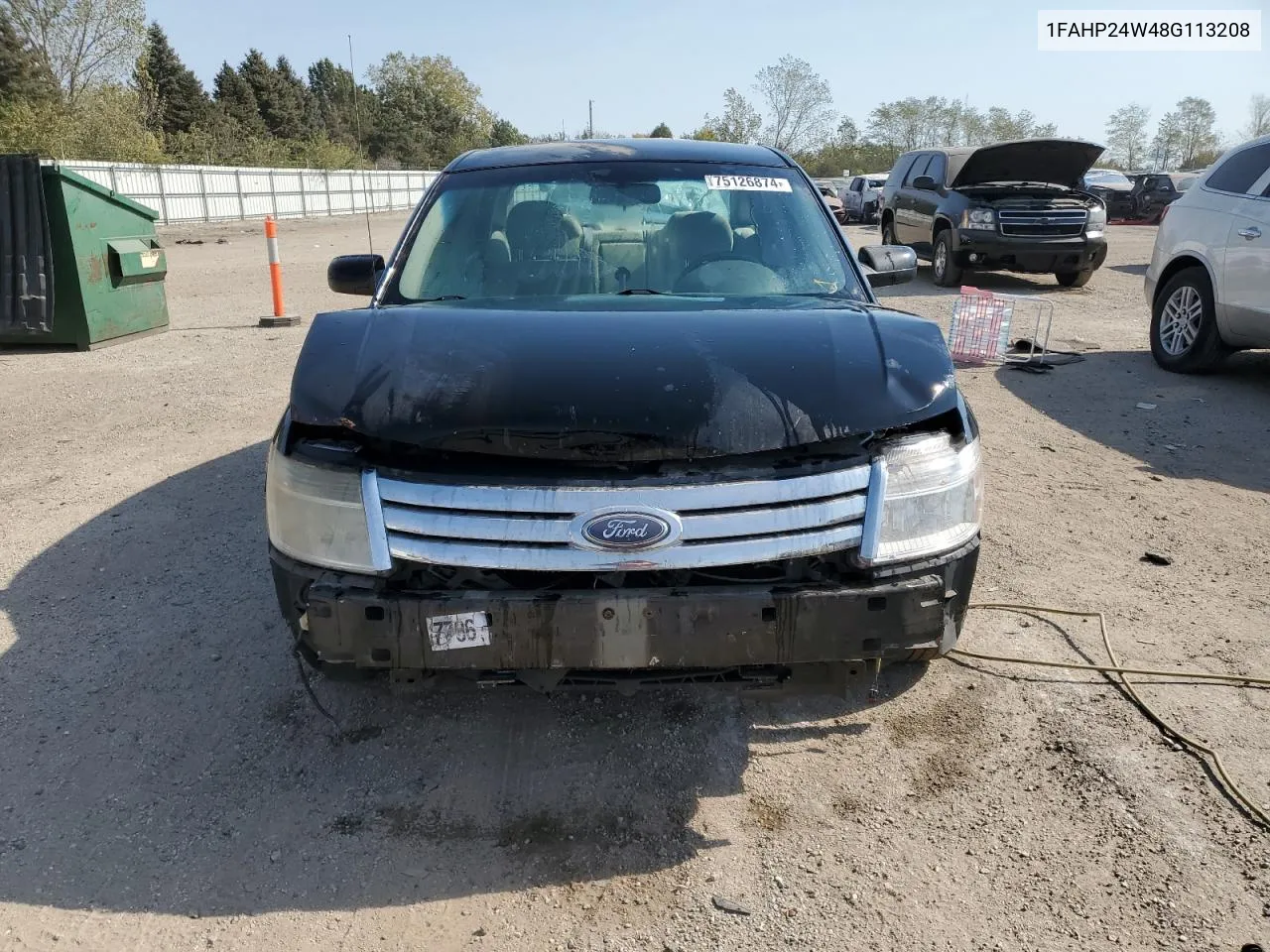 1FAHP24W48G113208 2008 Ford Taurus Sel