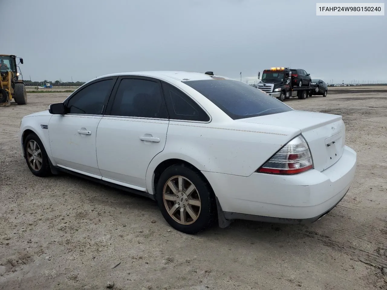 2008 Ford Taurus Sel VIN: 1FAHP24W98G150240 Lot: 75133174