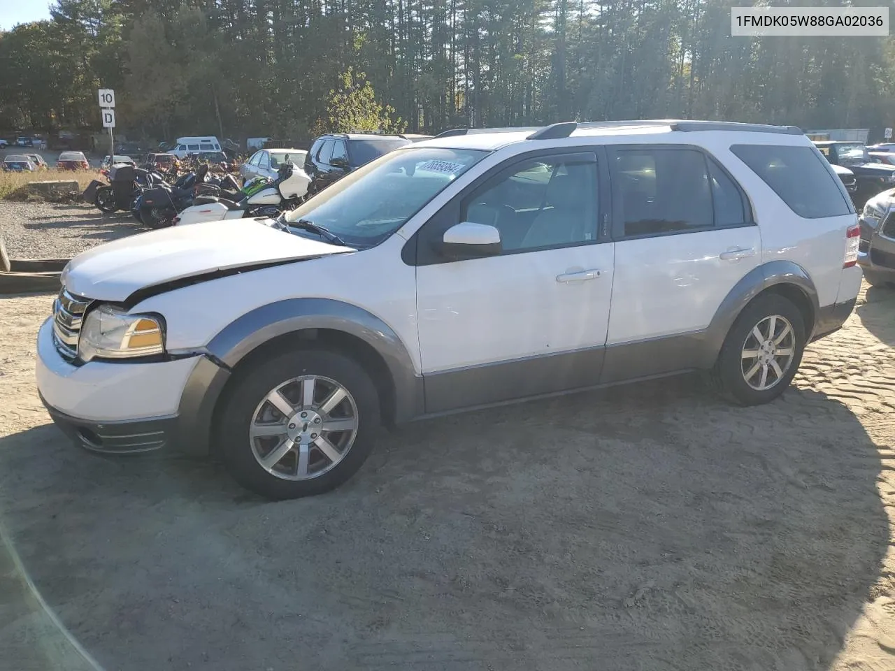 2008 Ford Taurus X Sel VIN: 1FMDK05W88GA02036 Lot: 76559364