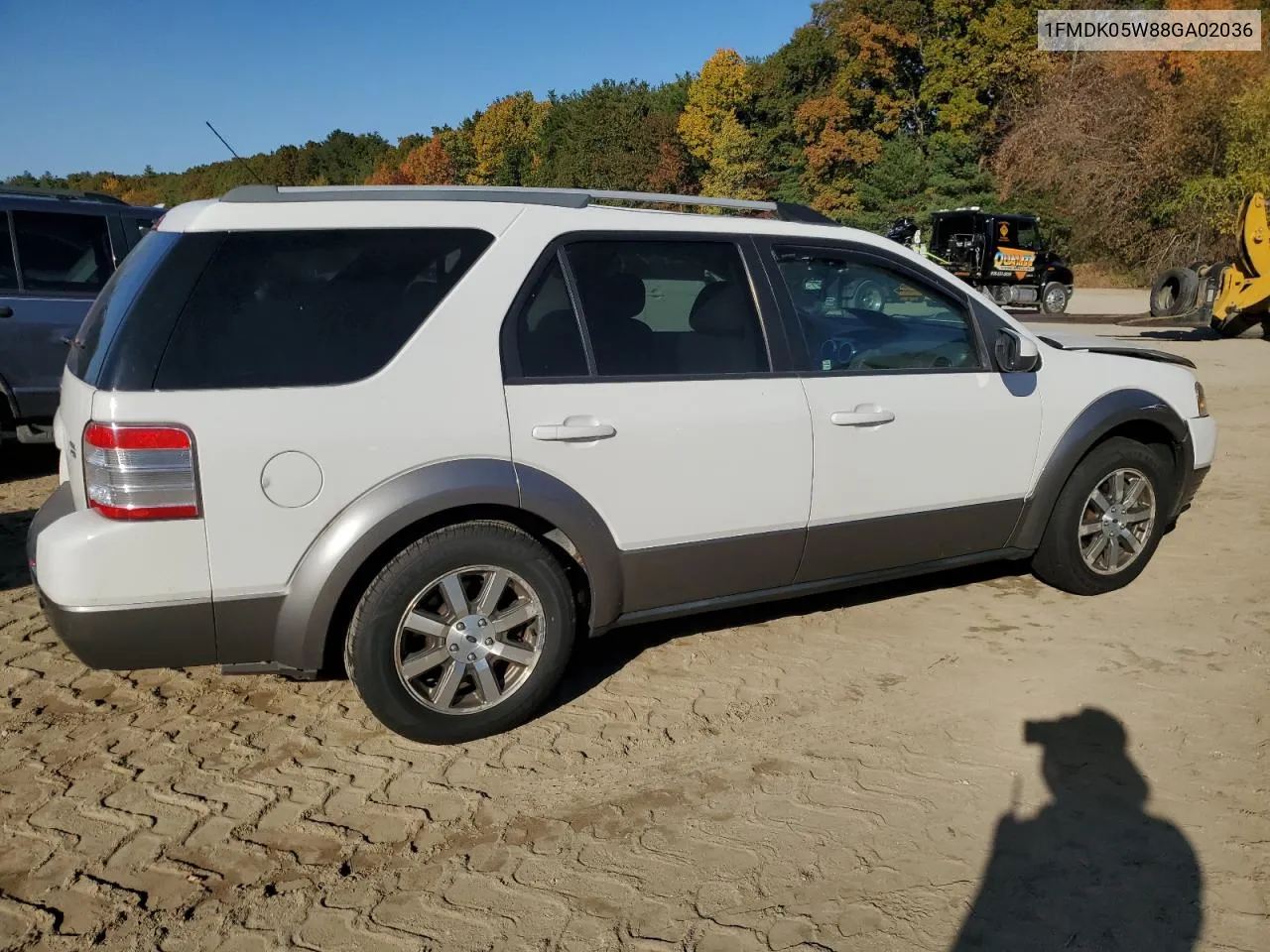 2008 Ford Taurus X Sel VIN: 1FMDK05W88GA02036 Lot: 76559364