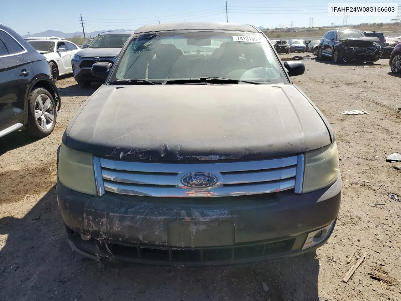 2008 Ford Taurus Sel VIN: 1FAHP24W08G166603 Lot: 78131864